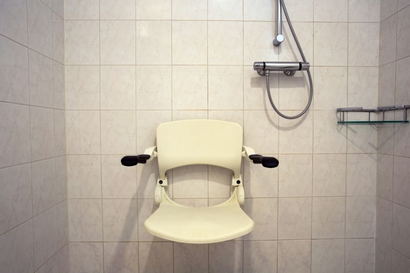 Compact Shower with Corner Seat